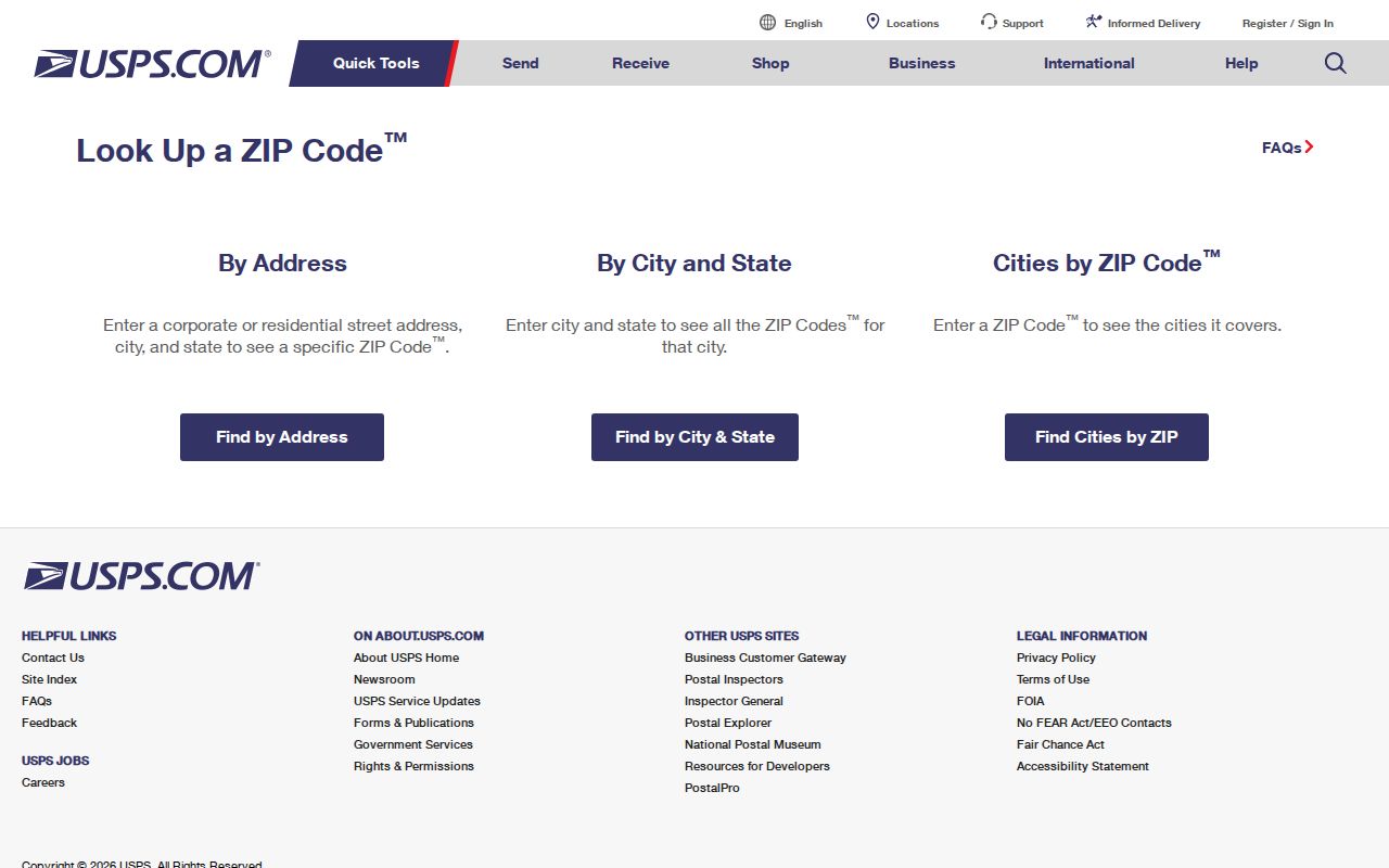 USPS address lookup used to verify a Moline ZIP code and ZIP+4